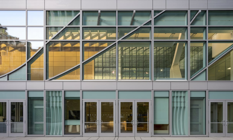 UW Pop Health Glazing Used on Windows