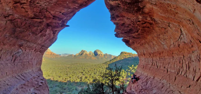 Birthing Cave in Sedona