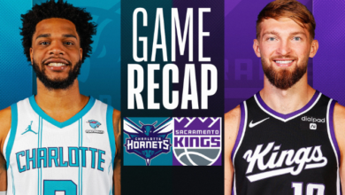 Charlotte Hornets vs Sacramento Kings Match Player Stats