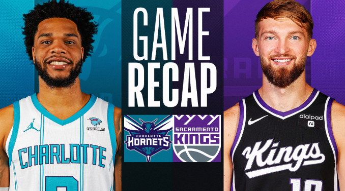 Charlotte Hornets vs Sacramento Kings Match Player Stats