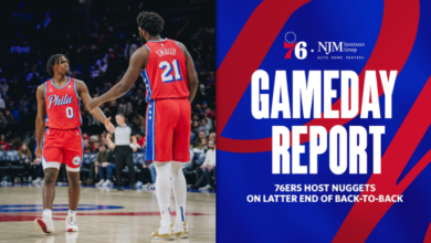 76ers vs Denver Nuggets Match Player Stats